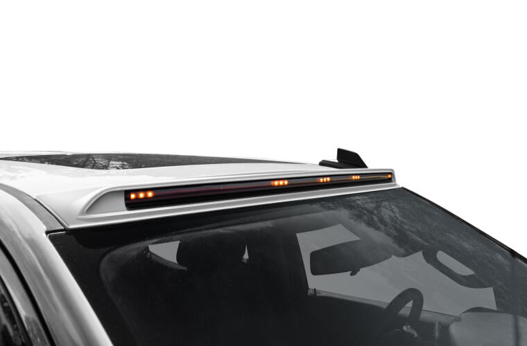 Auto Ventshade [Avs] Aerocab / Marker Light | Fits 2019 - 2024 Chevrolet Silverado 1500, Color Match-Summit White, 1 Pc. | Summit White - 698168-Gaz