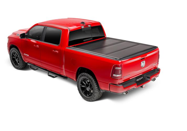 Undercover Ultra Flex Hard Folding Truck Bed Tonneau Cover | Ux32011 | Fits 2019 - 2022 Dodge Ram 1500, Works With Rambox, Does Not Work With Black Track System 5' 7' Bed (67.4')