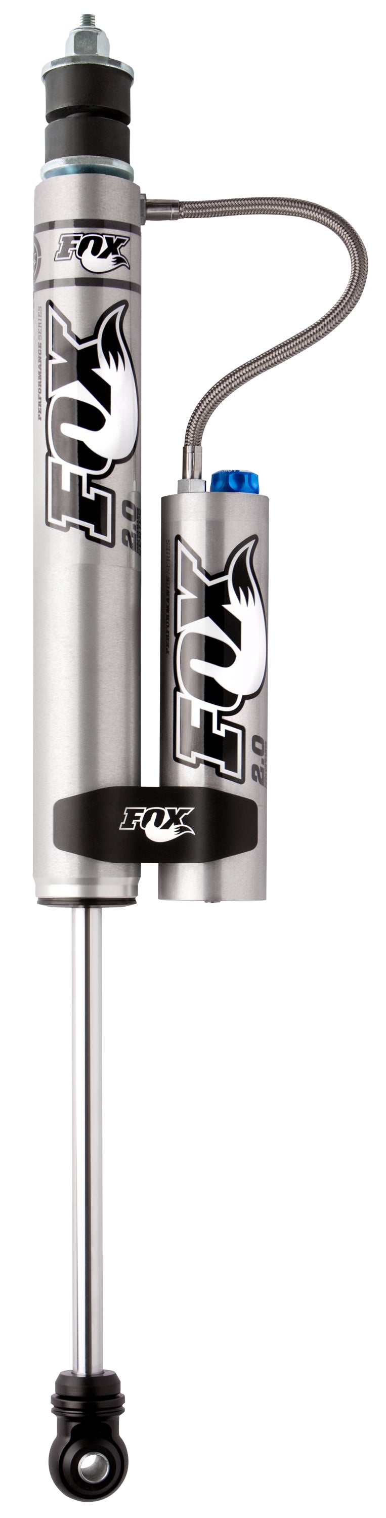 Fox Factory Inc 985-26-099 Fox 2.0 Factory Series Smooth Body Reservoir Shock Cd Adjuster; Extended 24.30 In; Collapsed 14.70 In; Stroke 9.60 In;