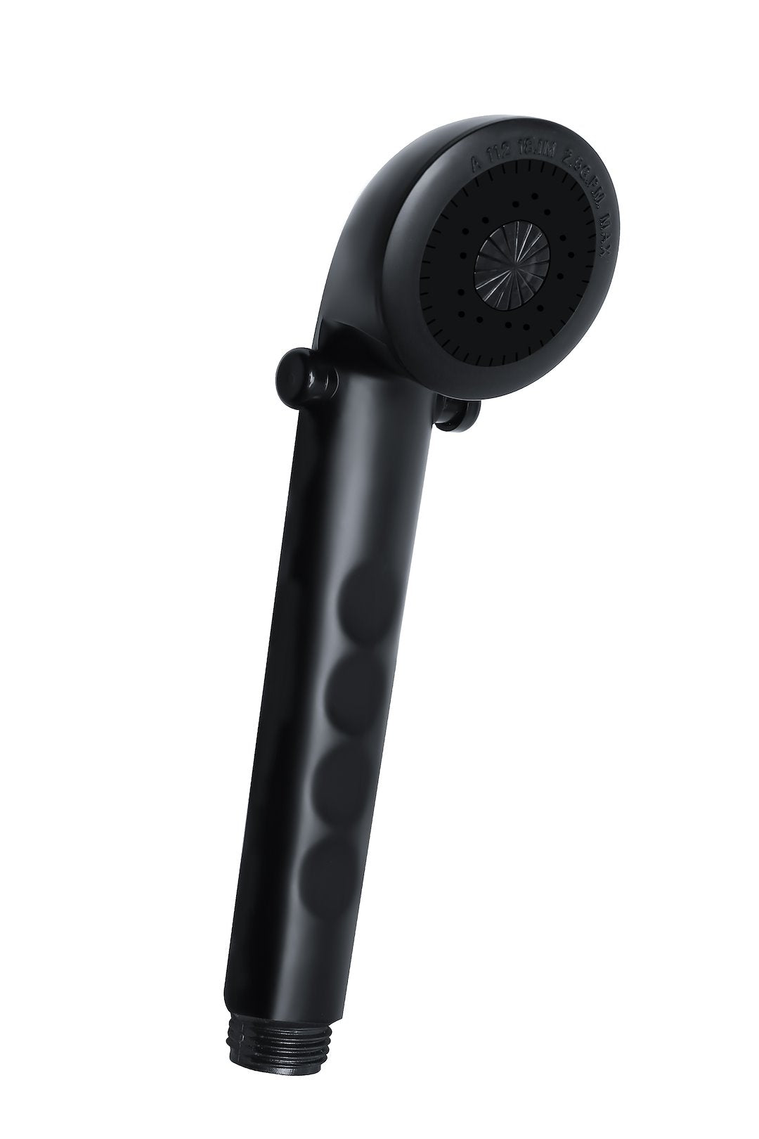 Dura Faucet Df-Sa135-Mb Economical Shower Head - Handheld Replacement Rv Shower Head Wand - Universal Water Saving Shower Head With Flow Control Trickle Switch (Matte Black)