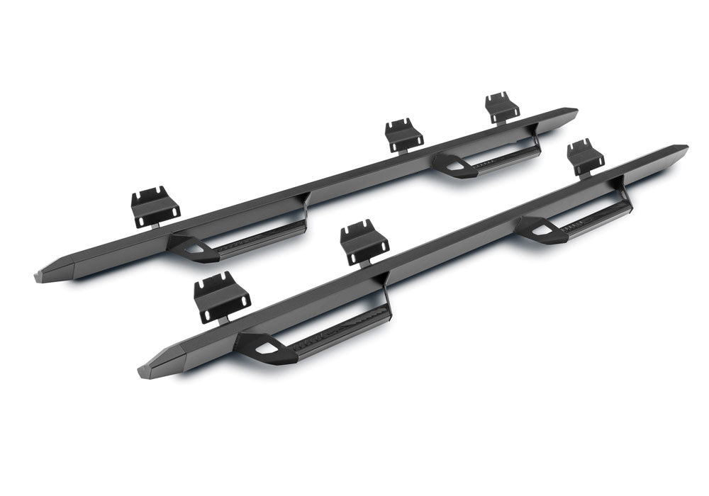 Realtruck Predator Pro Steps For Nissan Frontier | Cab Length, Rust-Proof Aluminum, Textured Black | Prn2273Cc-Tx | Fits 2022-2024 Nissan Frontier Crew Cab,