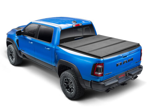 Realtruck Extang Solid Fold Alx Hard Folding Truck Bed Tonneau Cover | 88427 | Fits 2019 - 2022 Dodge Ram 1500 W/ And W/O Multi-Function (Split) Tailgate 5' 7' Bed (67.4')
