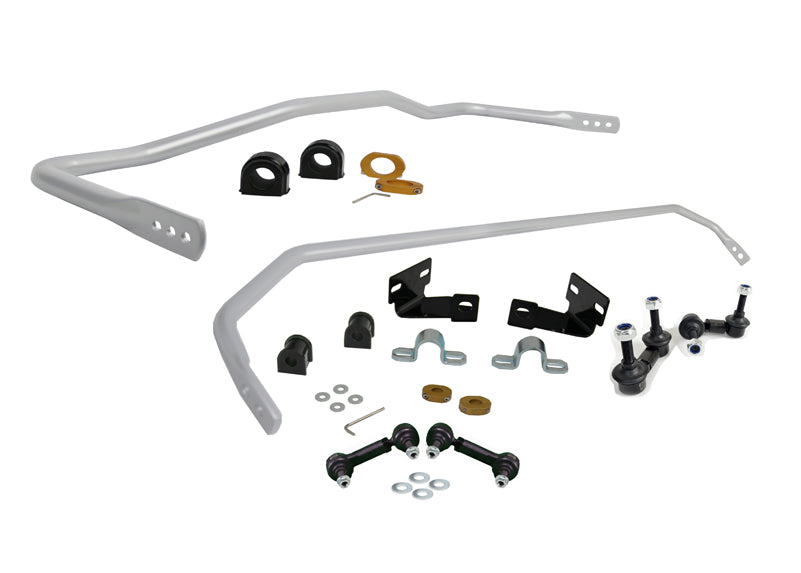 Whiteline Bmk013 Front (28.6Mm) And Rear (16Mm) Swaybar Kit; Fits Mazda Mx-5 Miata 16-18