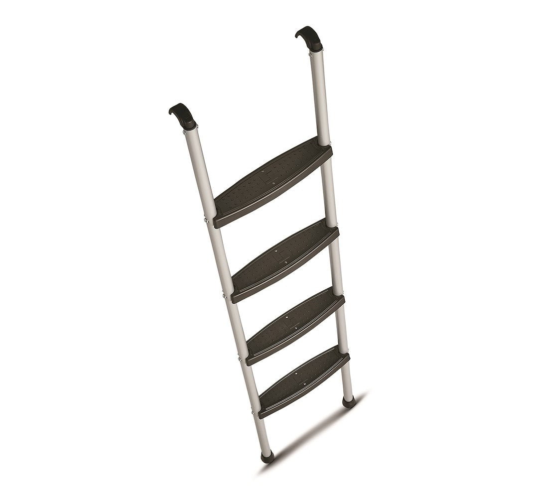 Stromberg Carlson Interior Bunk Ladder, Kd, Rv Bunk Ladder, Bunk Bed Ladder With Injection Molded Treads, Hooks And Mounting Hardware Included, Can Be Used As Dorm Loft Ladder - Silver 66