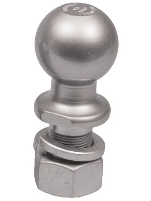 Husky Towing 34918 2 X 1 X 2-1/8 Chrome Solid Steel Trailer Hitch Ball