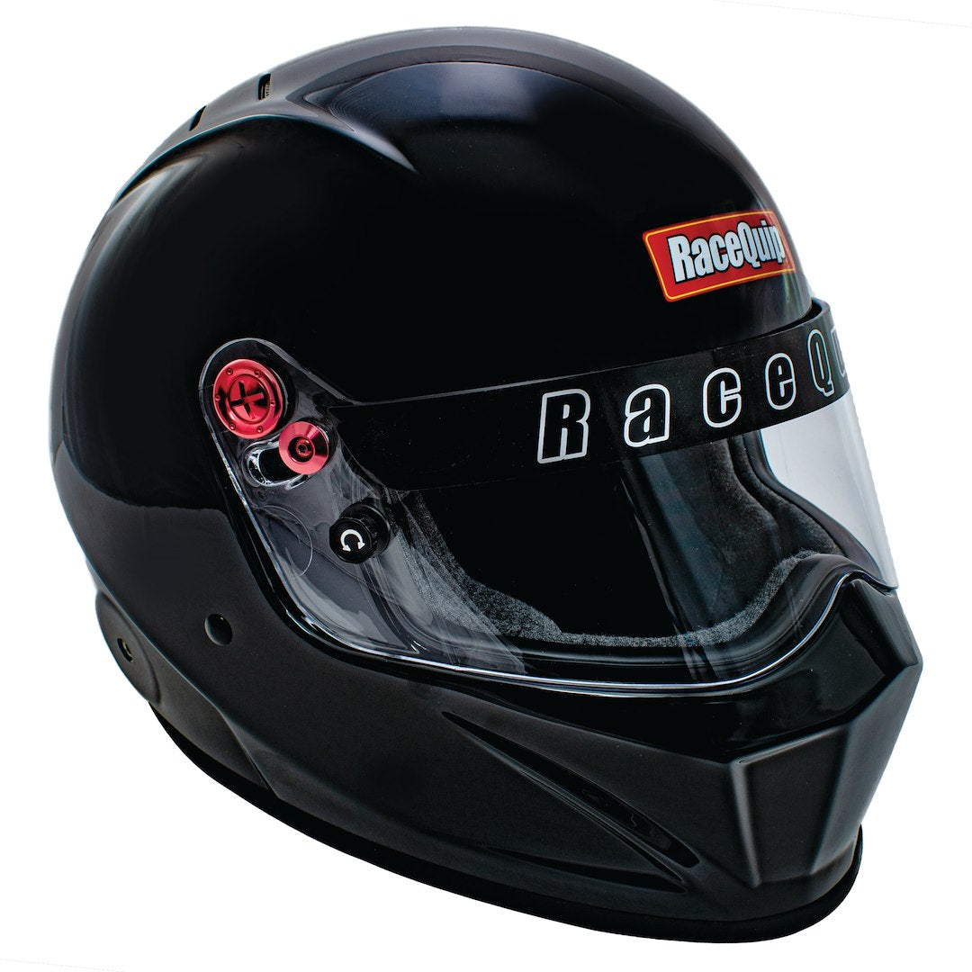 Racequip Full Face Helmet Vesta20 Series Snell Sa2020 Rated Gloss Black 2X-Large 286007