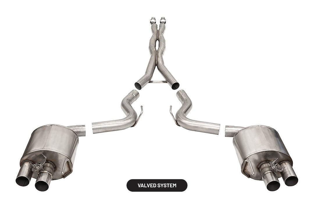 3.0 In Active Cat-Back (21096) Xtreme Sound Level | 2015-2020 Ford Mustang Gt350