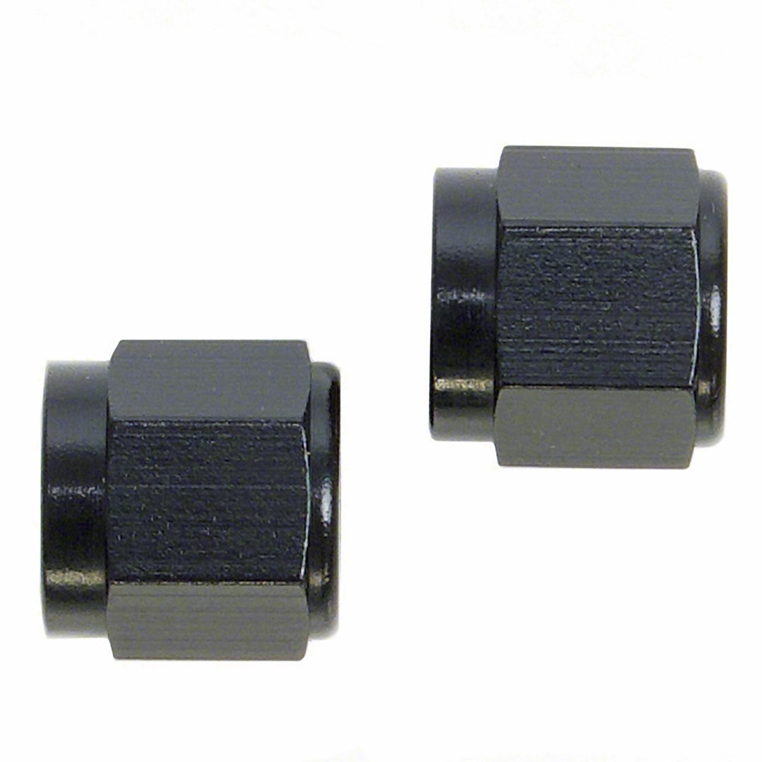 -8An Blk Tube Nut