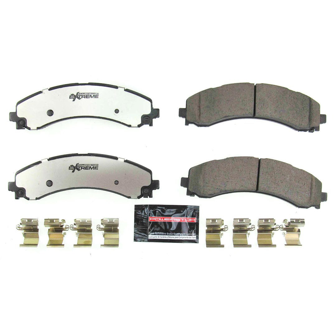 Power Stop Z36-2224 Rear Z36 Truck And Tow Carbon-Fiber Ceramic Brake Pads For Ram 3500 2019-2023 [Model Specific]