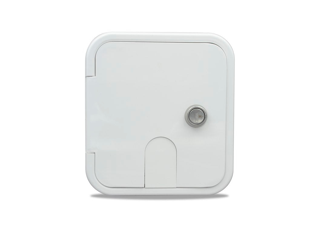 Thetford Rv Camper Universal Small Electric Appliance Accessory Cable/Cord Hatch Polar White Pn 94334