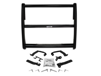 Go Rhino 3100 Series Center Grill Guard | Mild Steel, Textured Black | 3176T | Fits 2019 - 2021 Chevrolet Silverado 1500; 2022 Chevrolet Silverado 1500 Ltd All (Excludes Driver Alert Package)