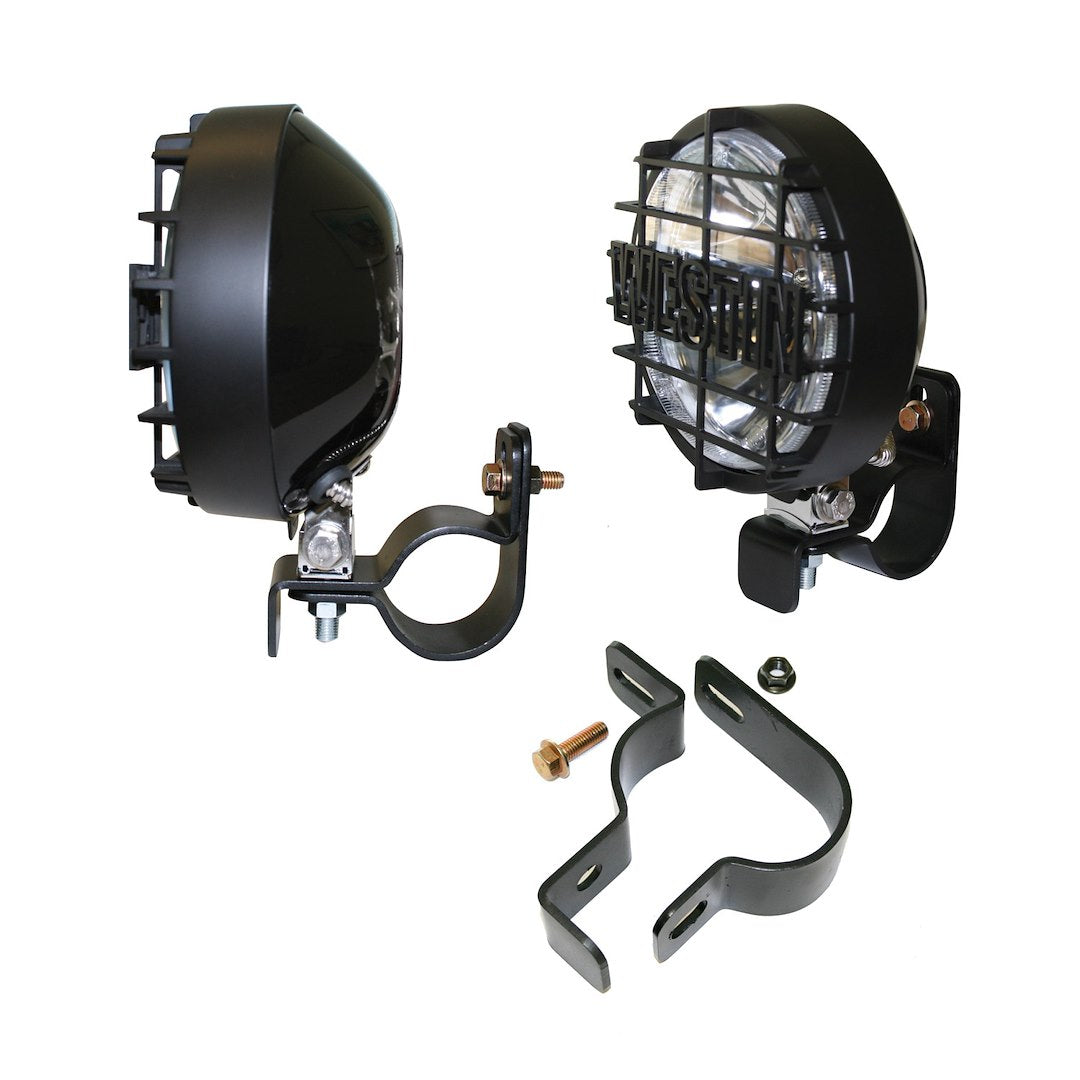 Westin Automotive Wes57-0005 Hdx Series Clamp Grille Tubular Light Mounts44; Black - Pack Of 2