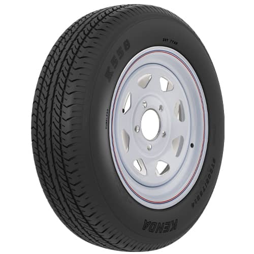 Americana 205/75D15 C/5H Mod Wh Str
