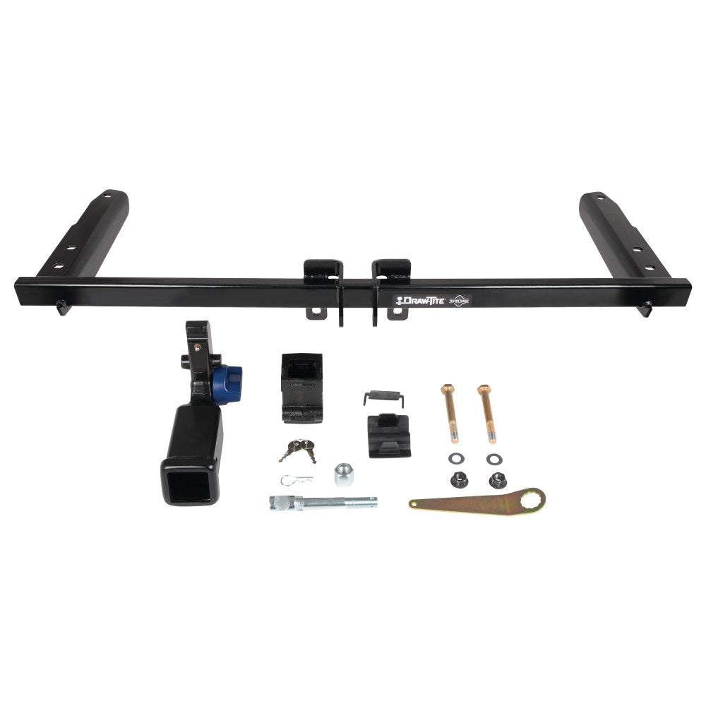 Draw-Tite Hidden Hitch 76915, 2" Removable Receiver, Black, Alloy Steel, Compatible with 2018-2022 Honda Odyssey
