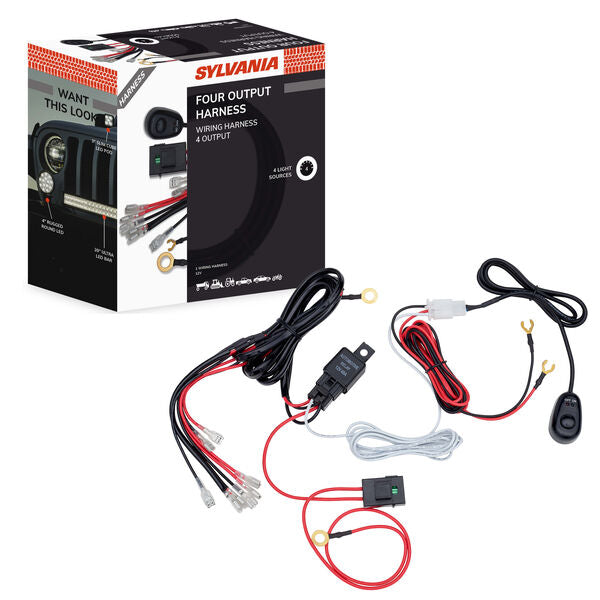 Quad Light Source: Pigtail Lightbar Harness