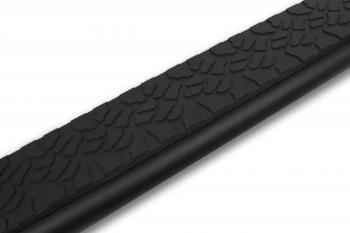 Raptor Series Running Boards Steps 5In Treadsteps Black Aluminum For Crew Cab 2019-2025 Silverado Sierra 1500 And 2020-2025 2500/3500 Hd