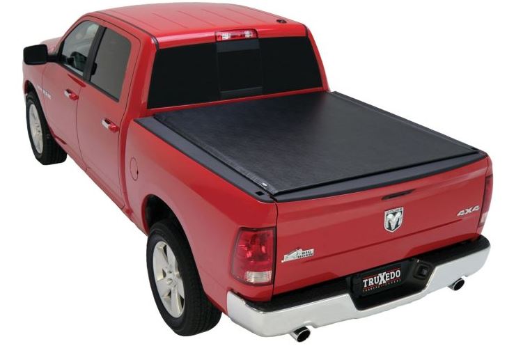 Realtruck Truxedo Lo Pro Soft Roll Up Truck Bed Tonneau Cover | 585801 | Fits 2019-2024 Dodge Ram 1500 W/Multi-Function (Split) Tailgate 5' 7' Bed (67.4')