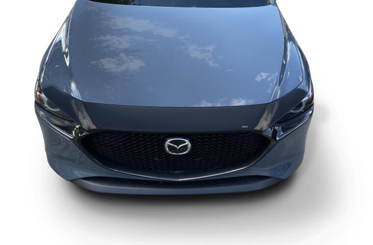 Auto Ventshade [Avs] Aeroskin Hood Protector | Fits 2018-2025 Mazda Cx - 5 | Low Profile Deflector/Bug Shield - 1 Pc., Smoke | 322158