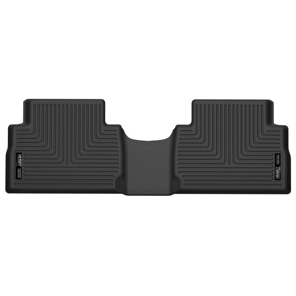 Husky Liners X-Act Contour Floor Mats | Fits 2021-2023 Hyundai Santa Fe | 2Nd Row, 1-Pc Black - 53891