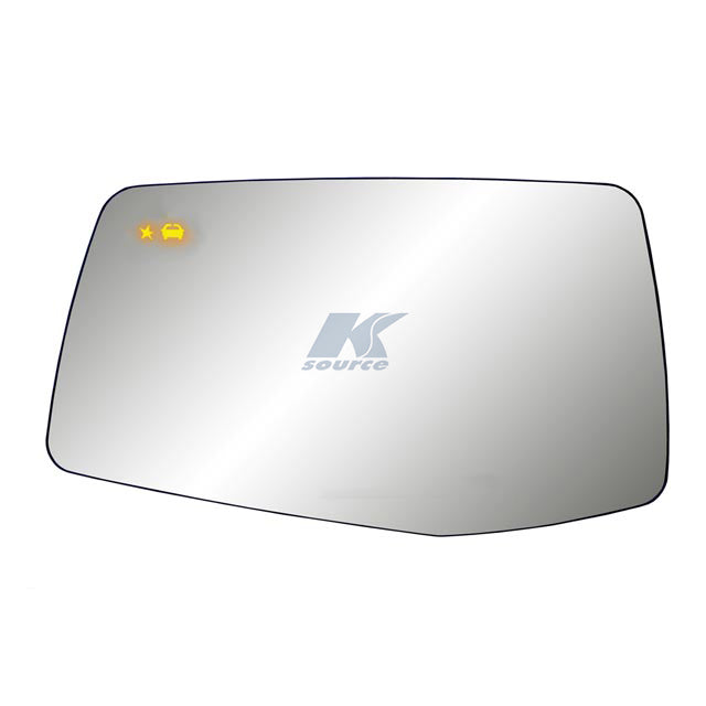 Fit System Heated Repl. Glass For Silverado/Sierra 1500, W/Blind Spot Detection, Lh