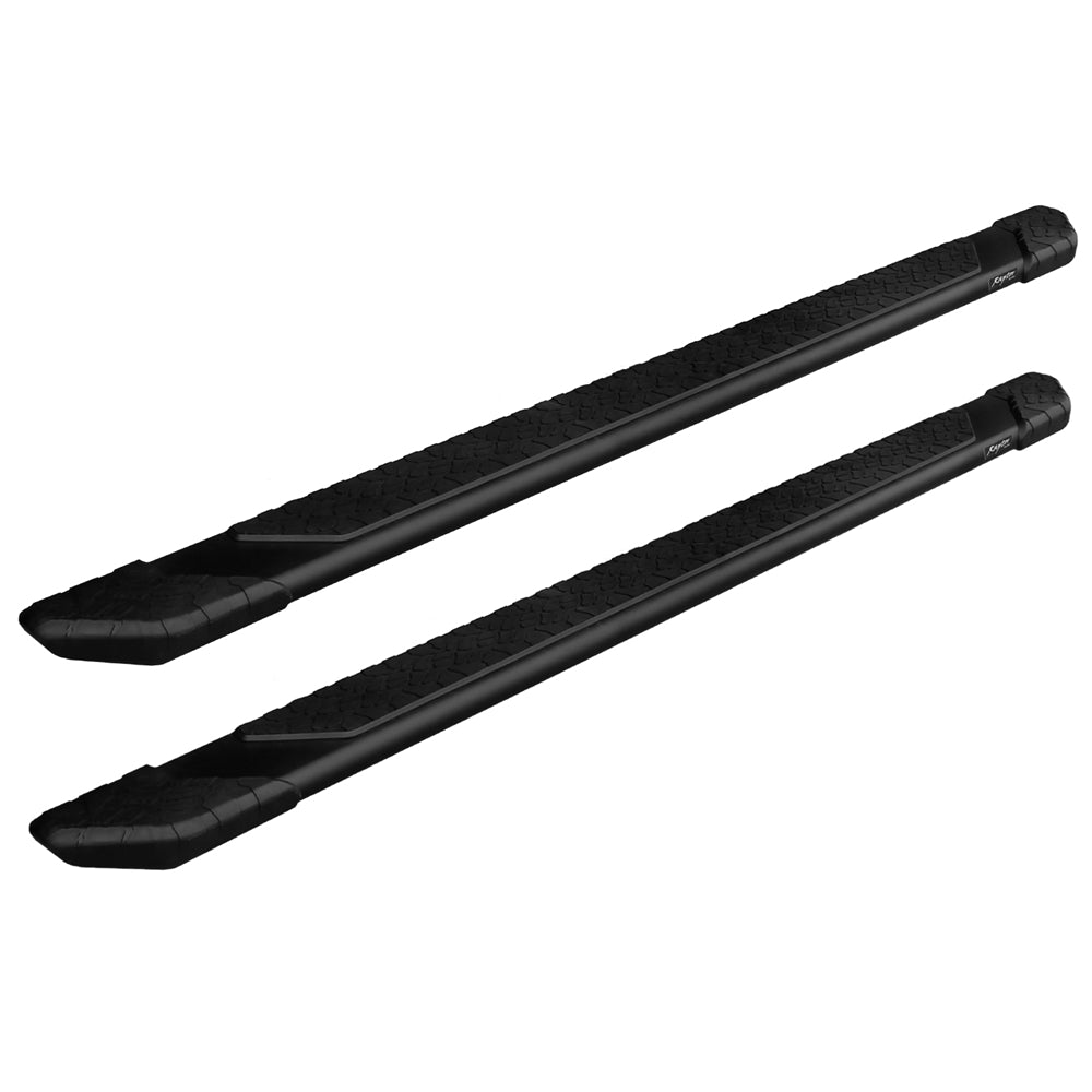 Raptor Series Running Boards Steps 5In Treadsteps Black Aluminum For 21-25 Bronco 4-Door