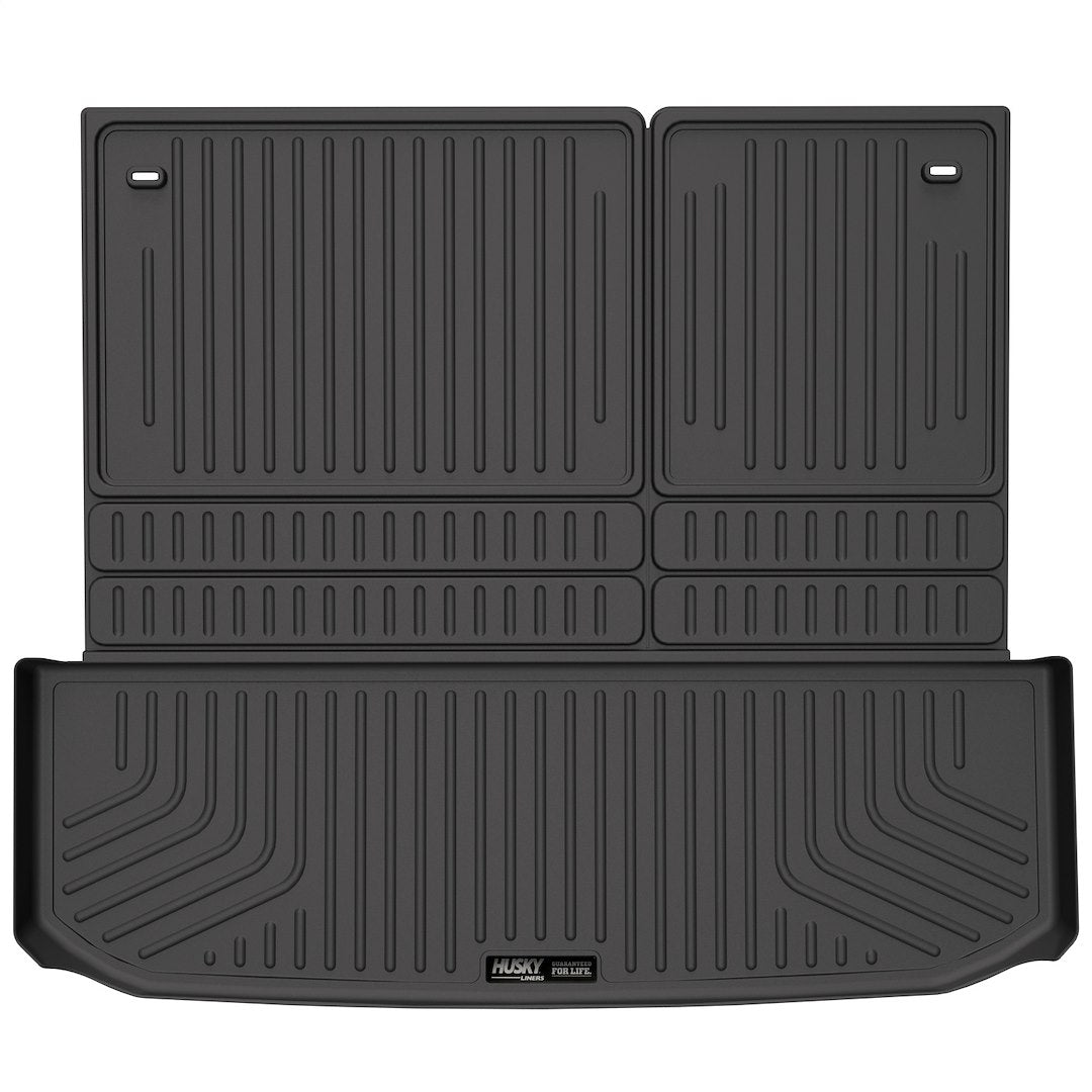 Husky Liners Weatherbeater Cargo Liner for 2022-2024 Nissan Pathfinder & Infinity QX60, 1-pc Black, Thermoplastic Olefin, Model 25701
