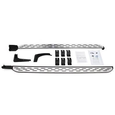 Black Horse Oem Replica Running Boards Aluminum Compatible With 2020-2024 Ford Explorer-Rfoex-20