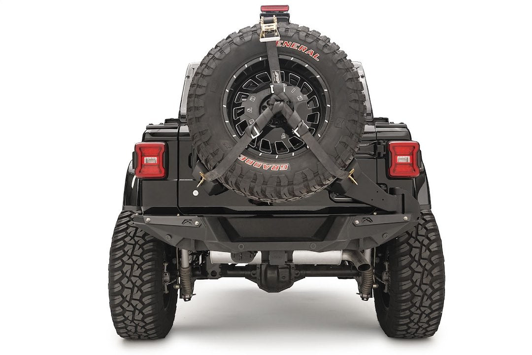 Fab Fours 18-C Jeep Jl Rear Slant Back Tire Carrier