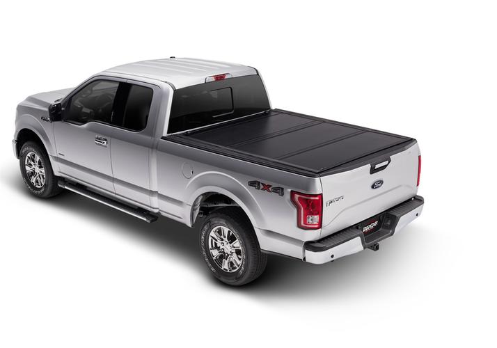 Undercover Ultra Flex Hard Folding Truck Bed Tonneau Cover | Ux22024 | Fits 2015 - 2020 Ford F-150 8' 2' Bed (97.6')