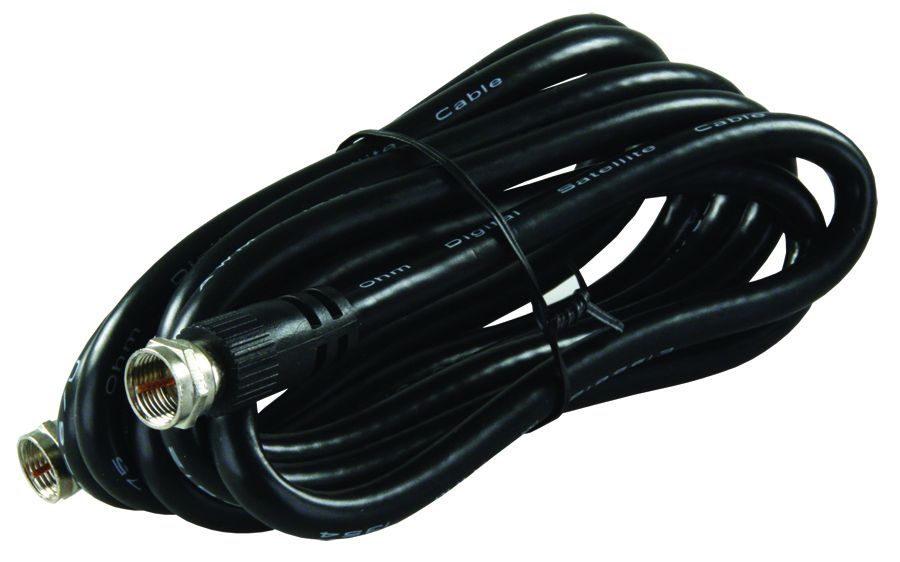 Jr Products 47425 Rg6 Interior Tv Cable - 6'