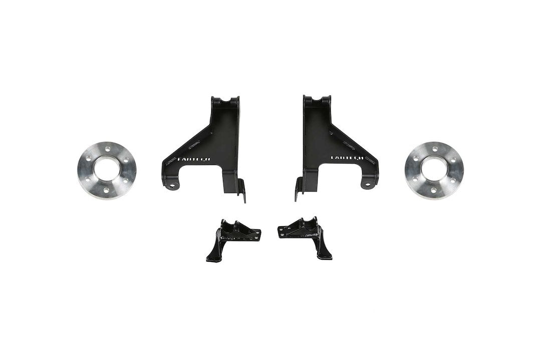Fabtech Aux Shock Kit Without Shocks; 2015-21 Sprinter 3500 4Wd K9013