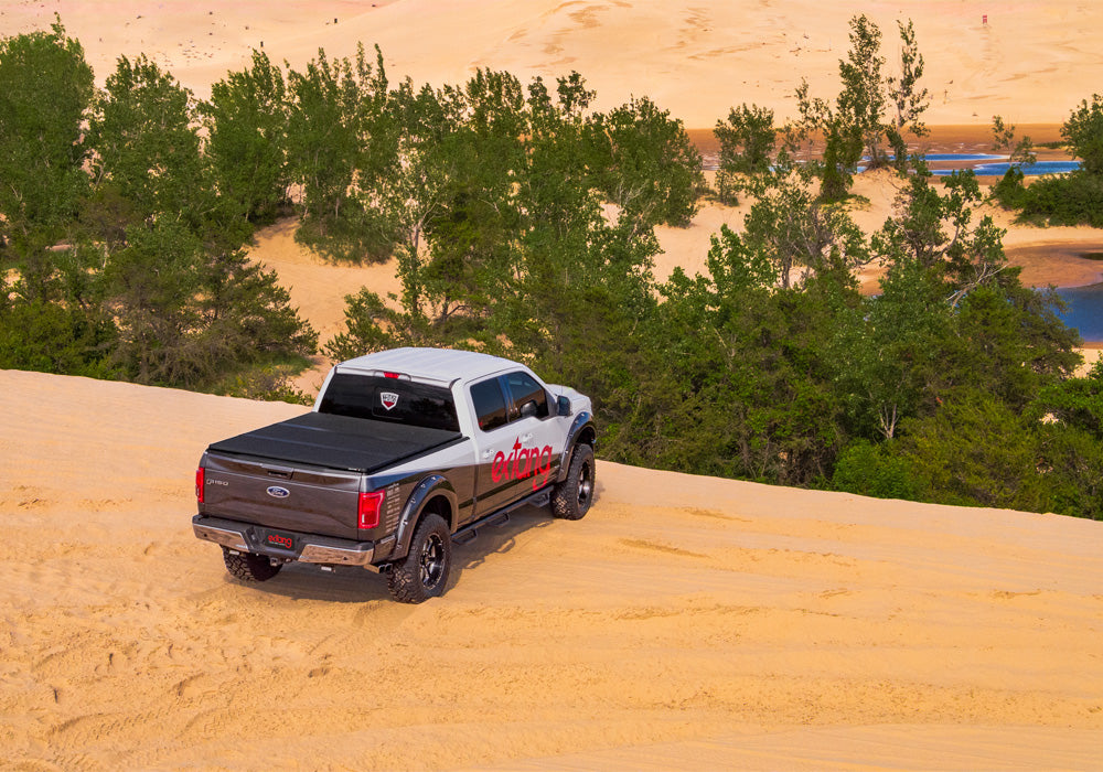 Realtruck Extang Solid Fold 2.0 Hard Folding Truck Bed Tonneau Cover | 83704 | Fits 2021-2023 Ford F-150 8' 2' Bed (97.6')