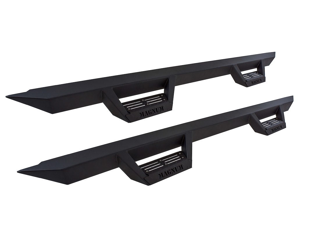 Magnum Rt Drop Steps Running Boards Black For Crew Cab 07-18 Silverado/Sierra 1500 07-19 2500/3500 Hd