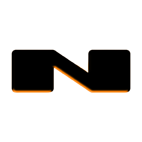 Oracle Lighting 3140-A-001 Single Universal Illuminated Amber Led Letter N With Matte Black Finish Letter Badge - Sleek Design - Customized High-End Appearance