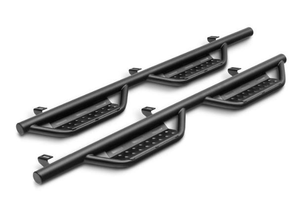 Realtruck N-Fab Nerf Rs Steps For Toyota Tundra | Cab Length, Steel, Textured Black | 707417722 | Fits 2007-2021 Toyota Tundra Double Cab All Beds, Srw Gas
