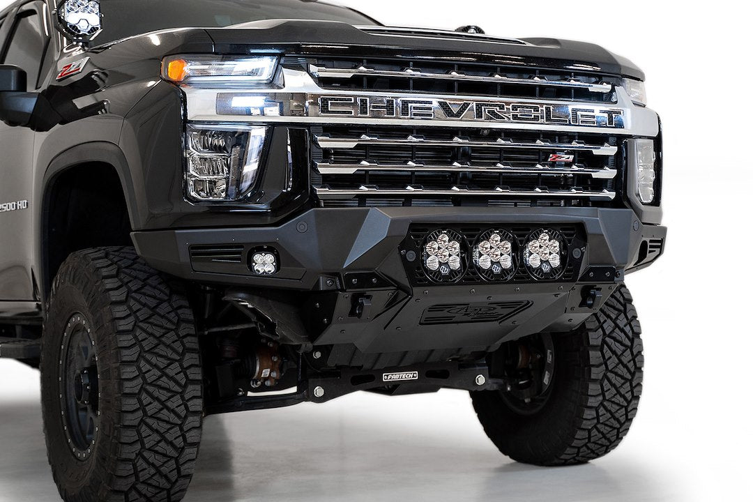 Addictive Desert Designs F270014100103 Front Replacement Bumper Fits Chevrolet Silverado 3500 Hd