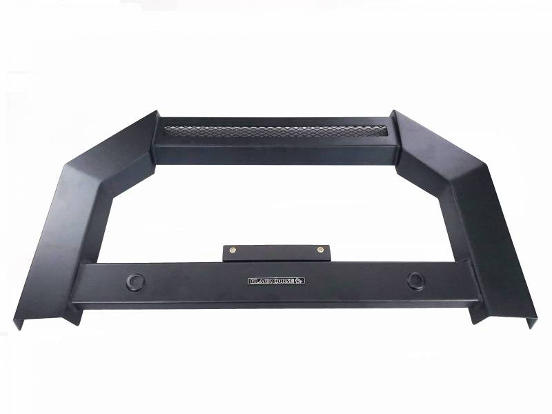 Black Horse Off Road Bull Bar, Matte Black, Compatible with 2011-2021 Jeep Grand Cherokee, Cold-rolled Steel, Model AB-JE92-NL