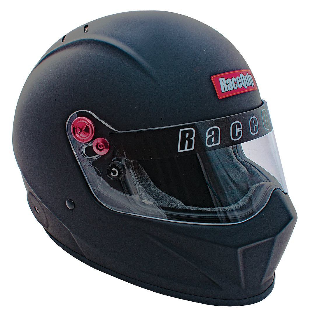 Racequip Full Face Helmet Vesta20 Series Snell Sa2020 Rated Flat Black 2X-Large 286997