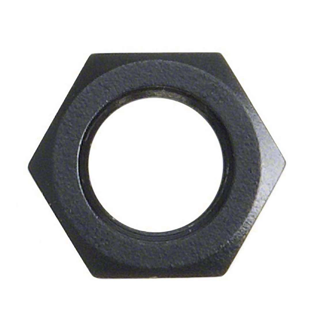 -3An Bulkhead Nut-Blk