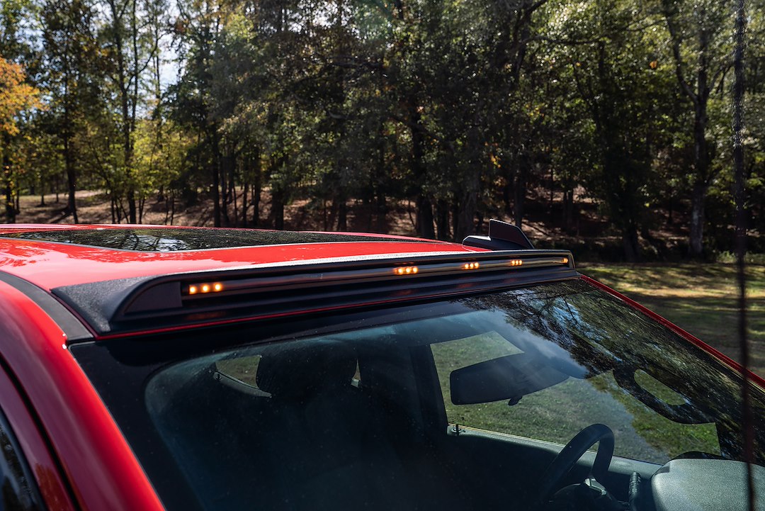 Auto Ventshade [Avs] Aerocab / Marker Light | Fits 2019 - 2024 Dodge Ram 1500 W/Sunroof (Includes Trx), 1 Pc. | Black - 698173