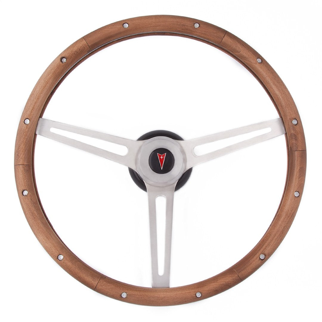 Grant 987 Classic Pontiac Steering Wheel - Stainless Steel, Durable Design
