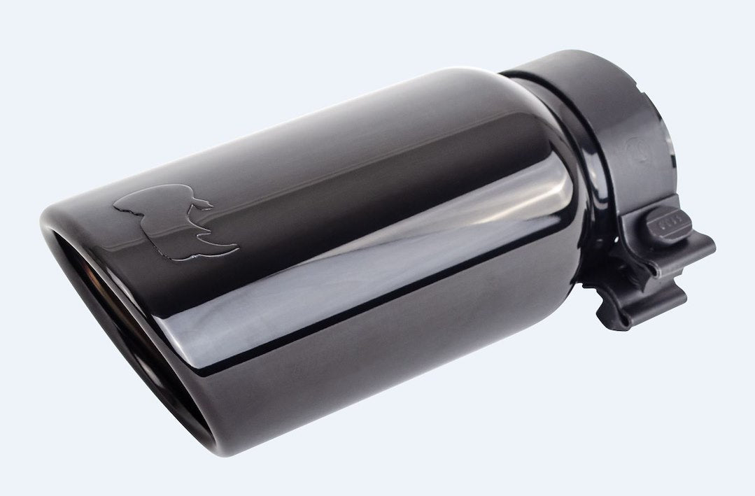 Go Rhino Exhaust Tip | Stainless Steel, Black Chrome | Grt234410Bc | Fits 2 ¾' Diameter Exhaust Tubes