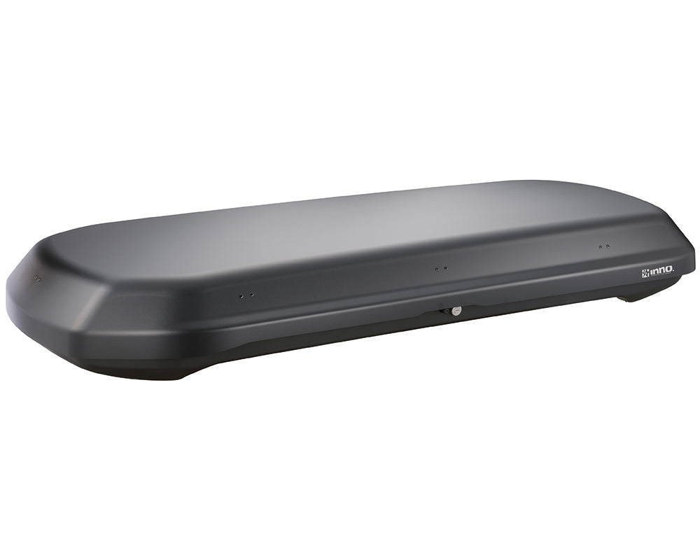 INNO Rooftop Cargo Box - 9 CuFt Matte Black, Model BRM320MBK, Durable Blend Material