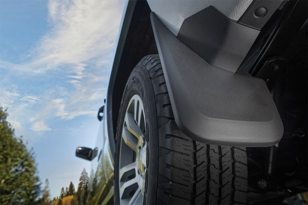 Husky Liners — Front & Rear Mud Guards | Fits 2019-2024 Ram 2500, Ram 3500 (Without Fender Flares & Excludes Dually, Front & Rear - Black, 4 Pc | 58046