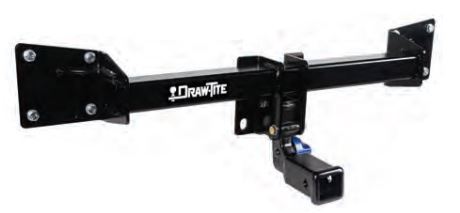 Draw-Tite Hidden Hitch 76907, Completely Hidden Trailer Hitch, 2 In. Removable Receiver, Black, Compatible With 2011 – 2022 Subaru Outback Wagon