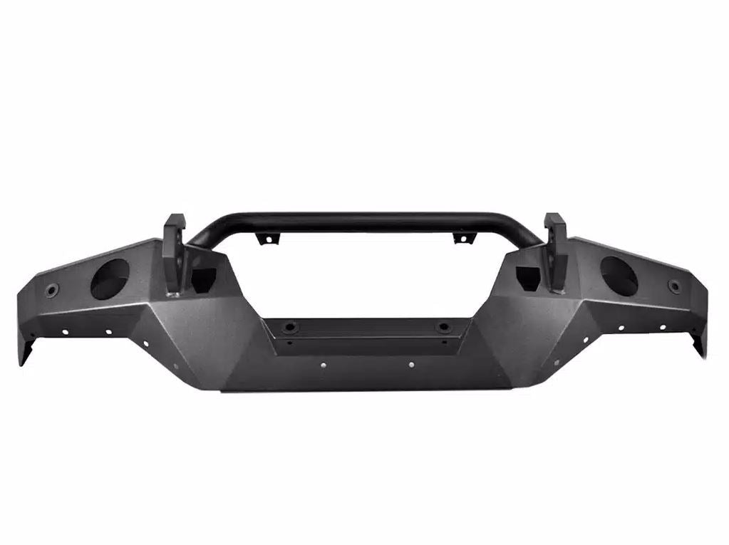 Havoc Offroad Steel Bender Front Bumper For Ford Bronco | Stinger, Integrated Lift Points, Black | Hfb-02-001 | 2021-2025 Ford Bronco (Will Not Fit Sport Model)