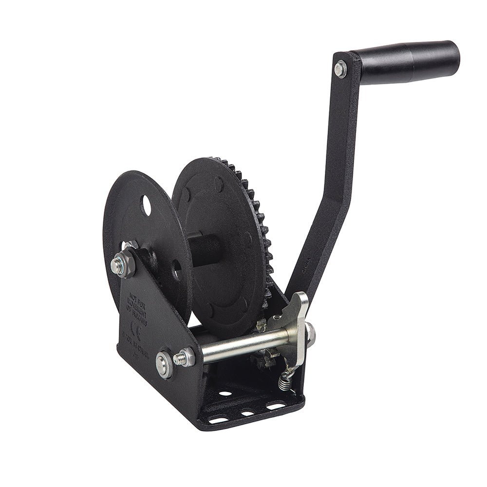 Fulton Trailer Winch, Single-Speed, 1,500 Lbs. Capacity, 20 Ft. Strap