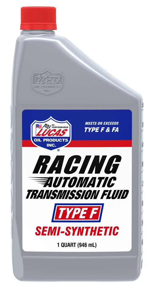 Lucas Oil Semi-Synthetic Racing ATF Type F, 1 Quart, Multi-Use Blend, Model 11020