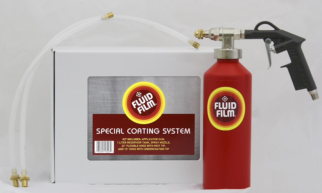 Fluid Film FFSG Spray Gun Applicator Kit - Versatile Spray Tool for Fluid Application