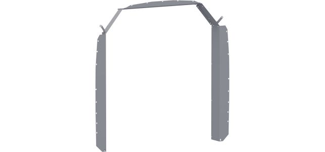 Holman 40669Tm Ford Transit Mid Roof Only Wing Kit